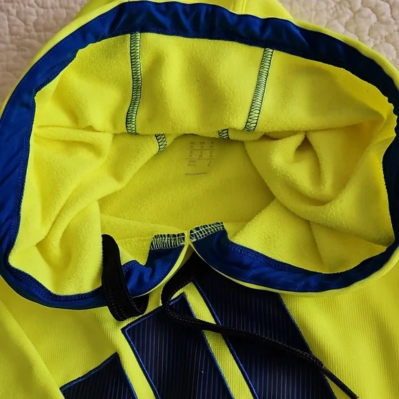 2X💛HP💛Vintage Adidas Men's Pullover Hoodie Medium - Picture 10 of 12